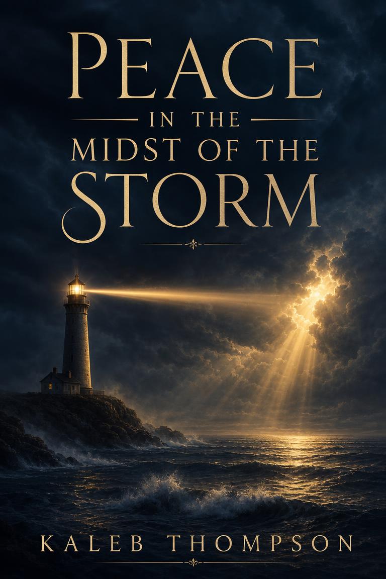 Peace in the Midst of the Storm by Kaleb Thompson — book cover